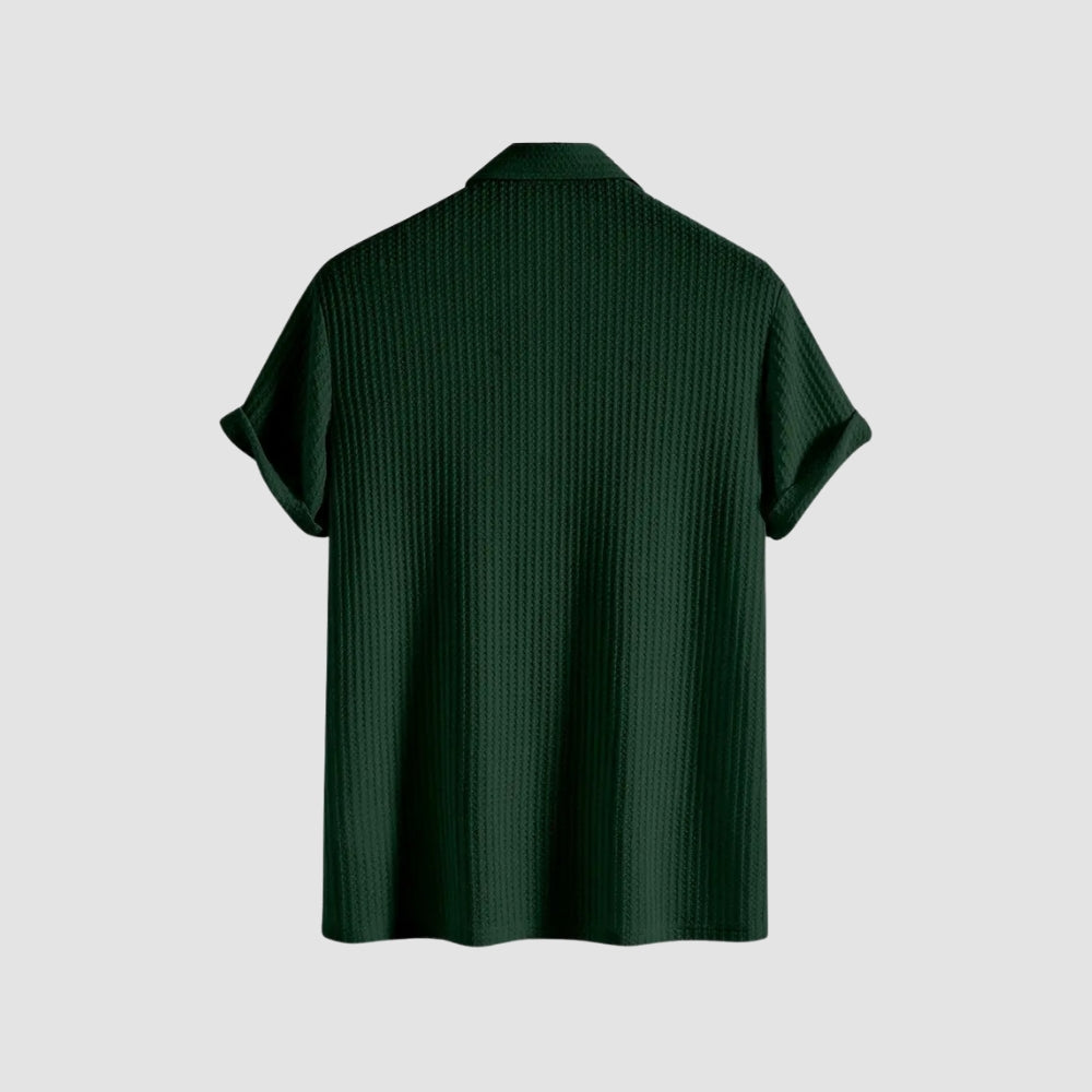 MV Rhombus Knitted Polo T-Shirt