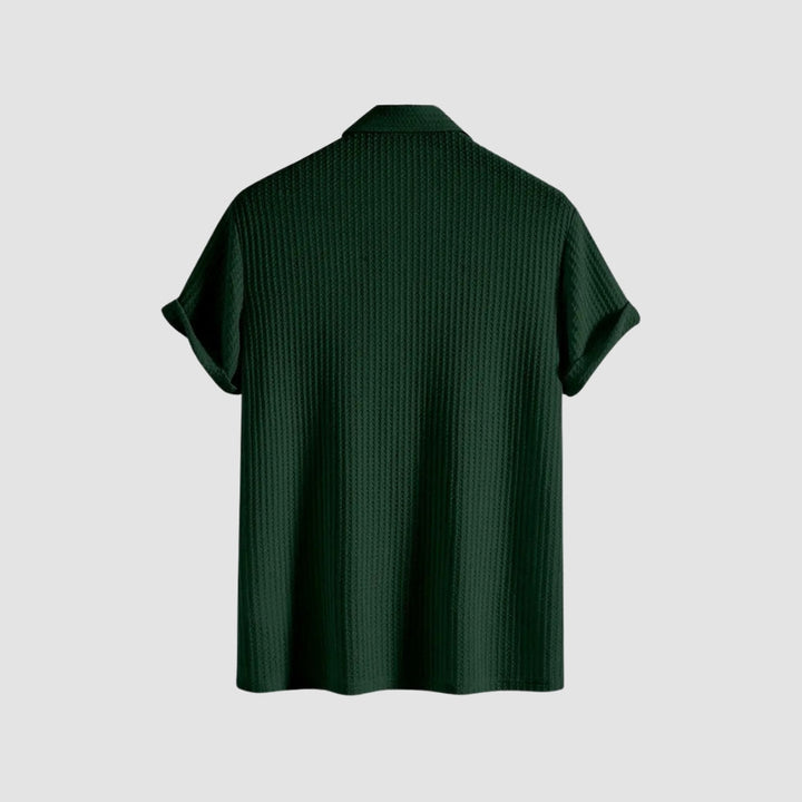 MV Rhombus Knitted Polo T-Shirt