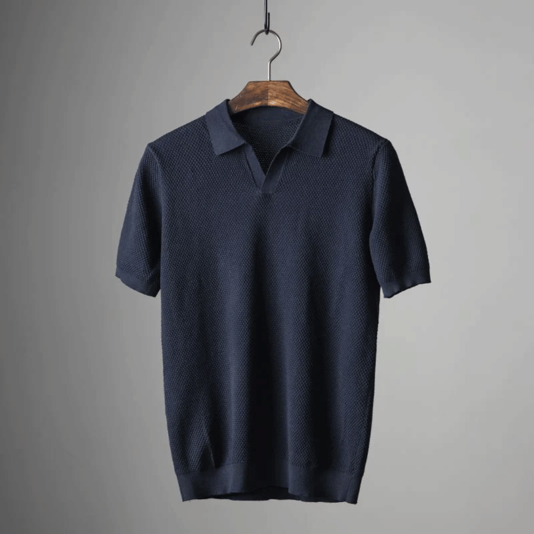 Hamish | Pima Cotton Polo T-shirt