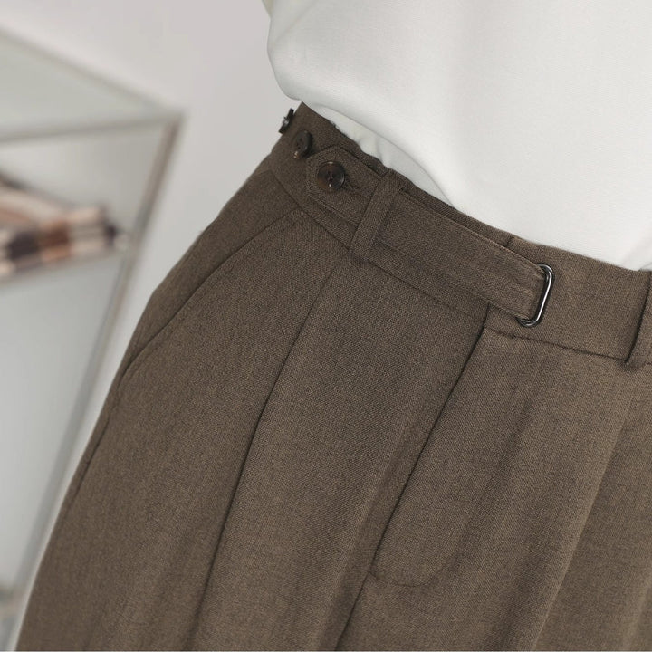 MV High-End Drape Straight Suit Pants