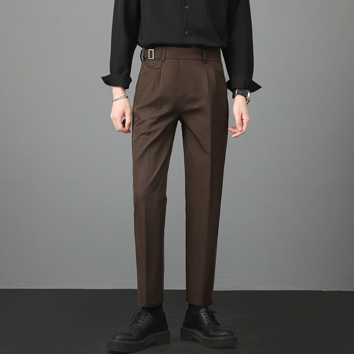 MV Naples Slim-Fit Suit Trousers