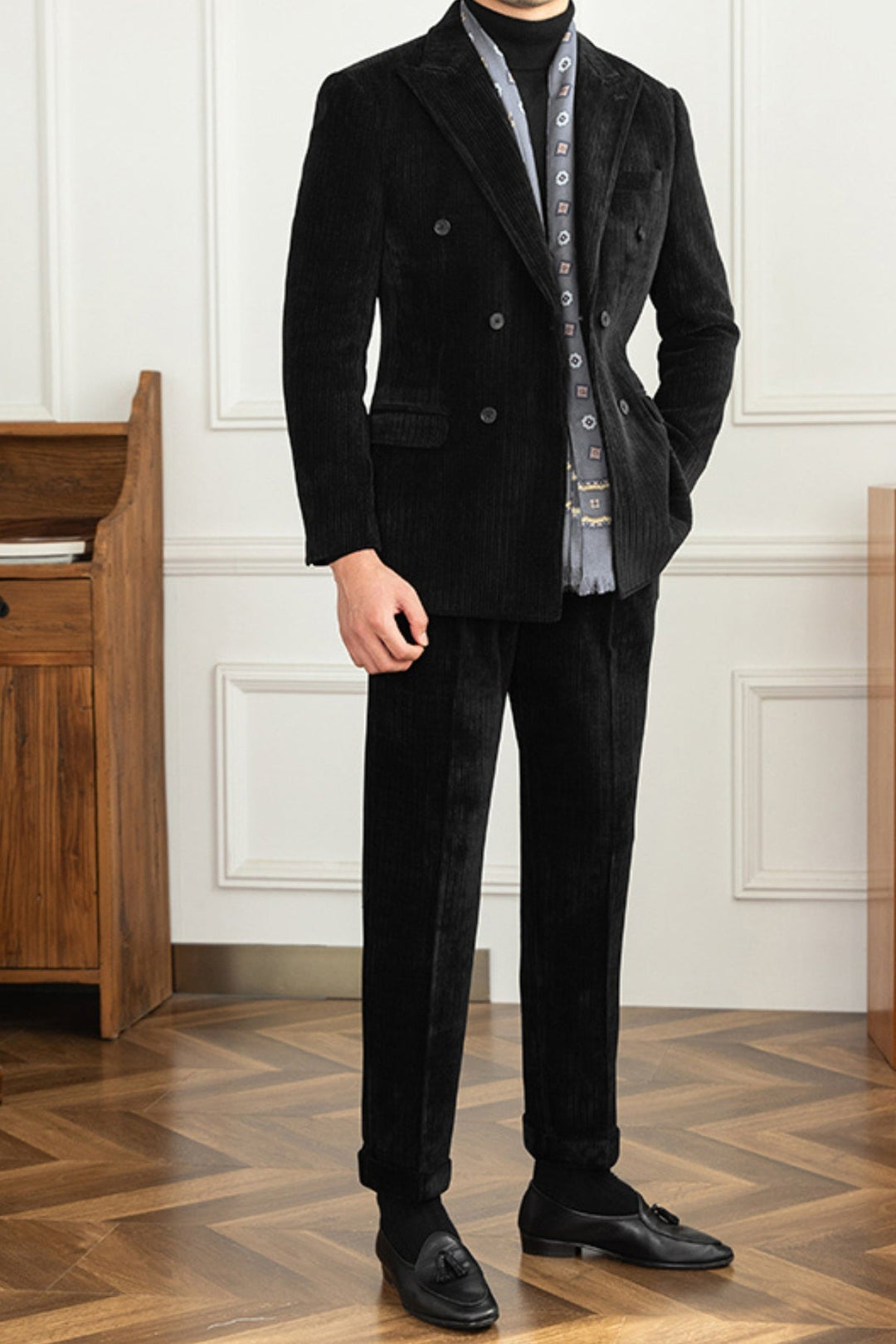 MV Winter Corduroy Slim-Fit Suit