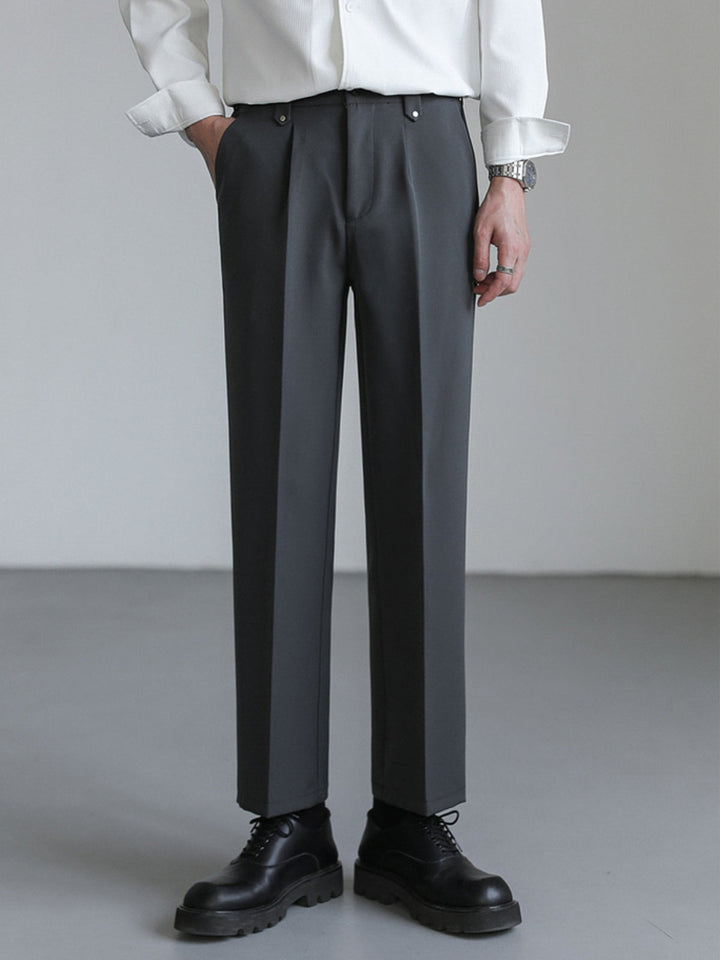 MV Quiet Luxury Loose Straight Leg Trousers
