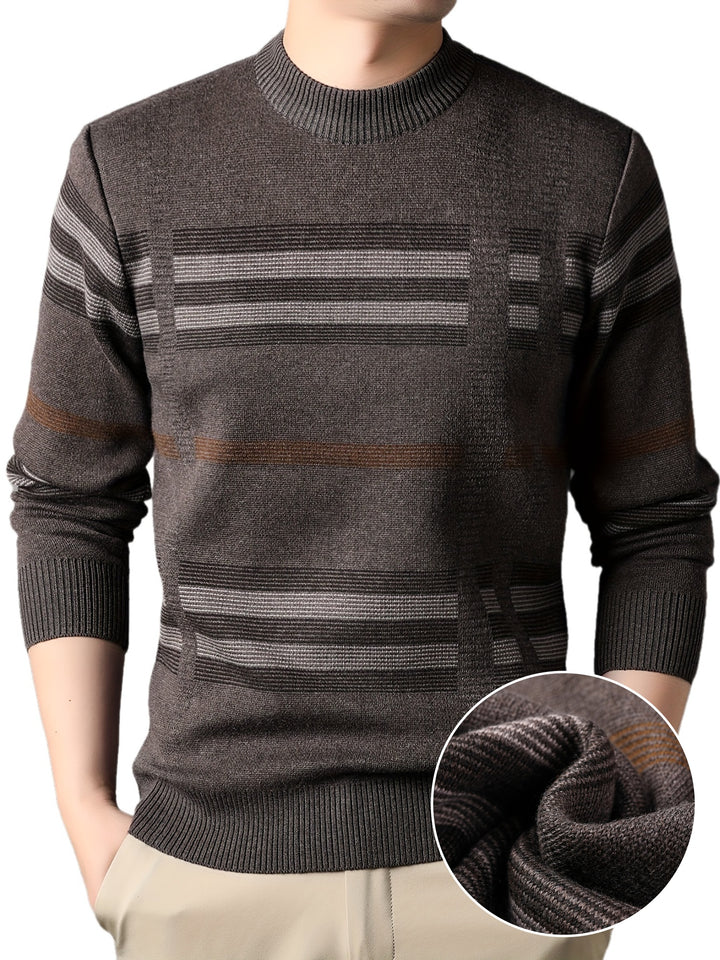 Colton™ | Slim Fit Striped Knit Sweater