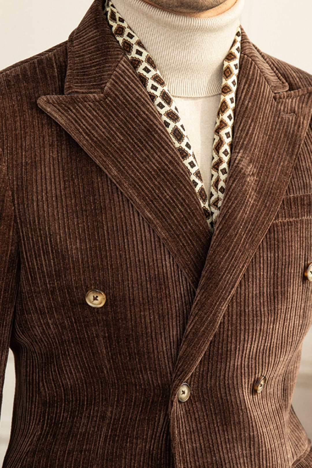 MV Winter Corduroy Slim-Fit Suit