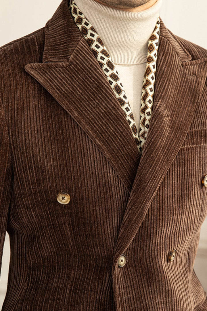 MV Winter Corduroy Slim-Fit Suit