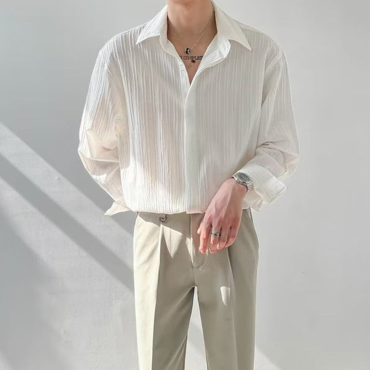 MV Versatile Korean Style Long-Sleeve Shirt