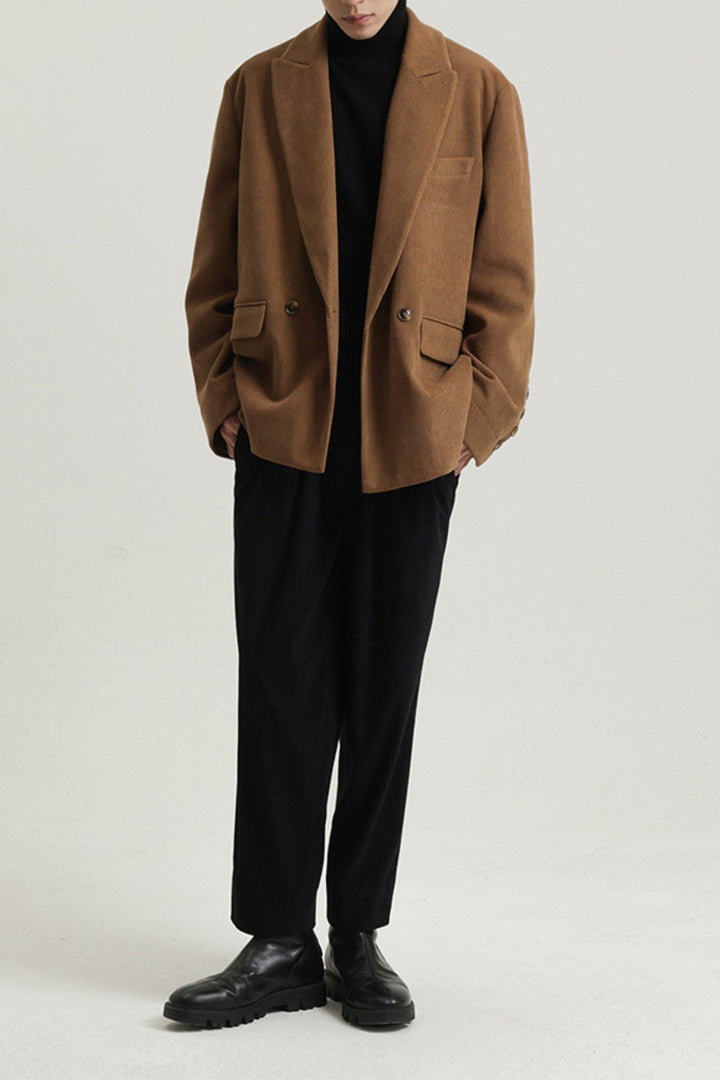MV Heavy Corduroy Blended Casual Suit Jacket