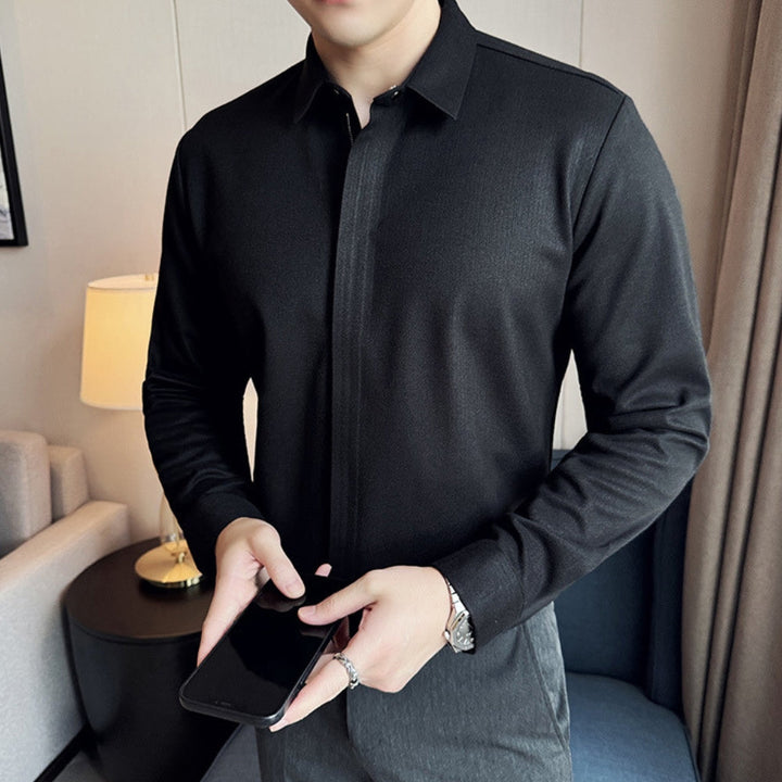 MV Thickened Woolen Zipper Shirt Jacket