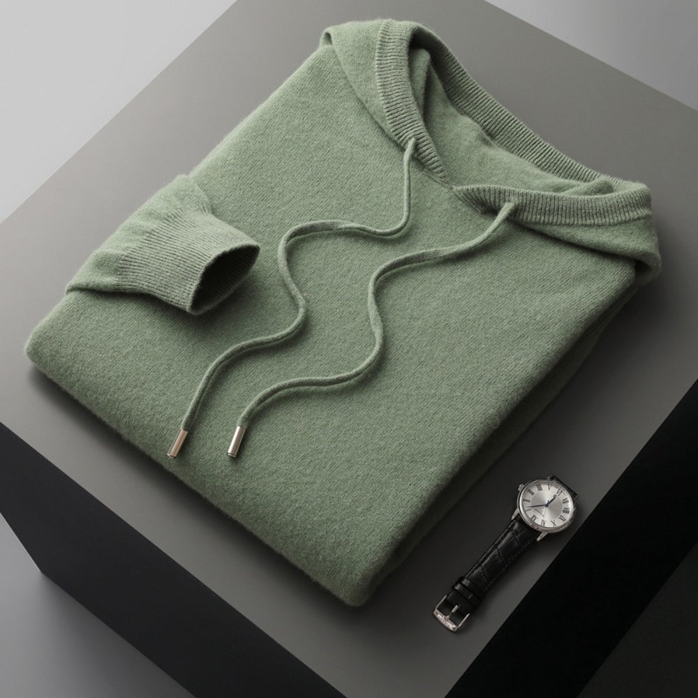 MV Loose Cashmere Woolen Hoodie