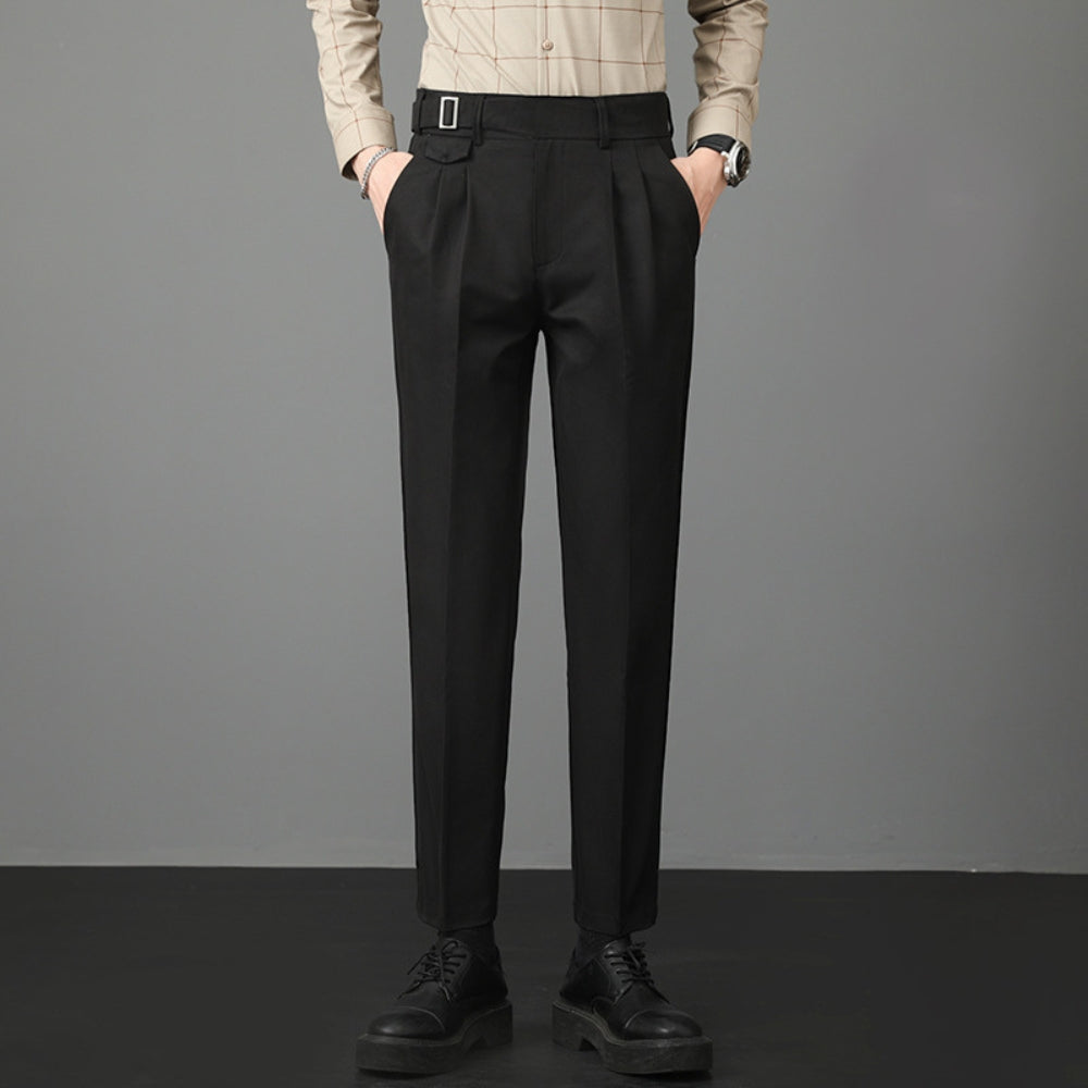MV Naples Slim-Fit Suit Trousers