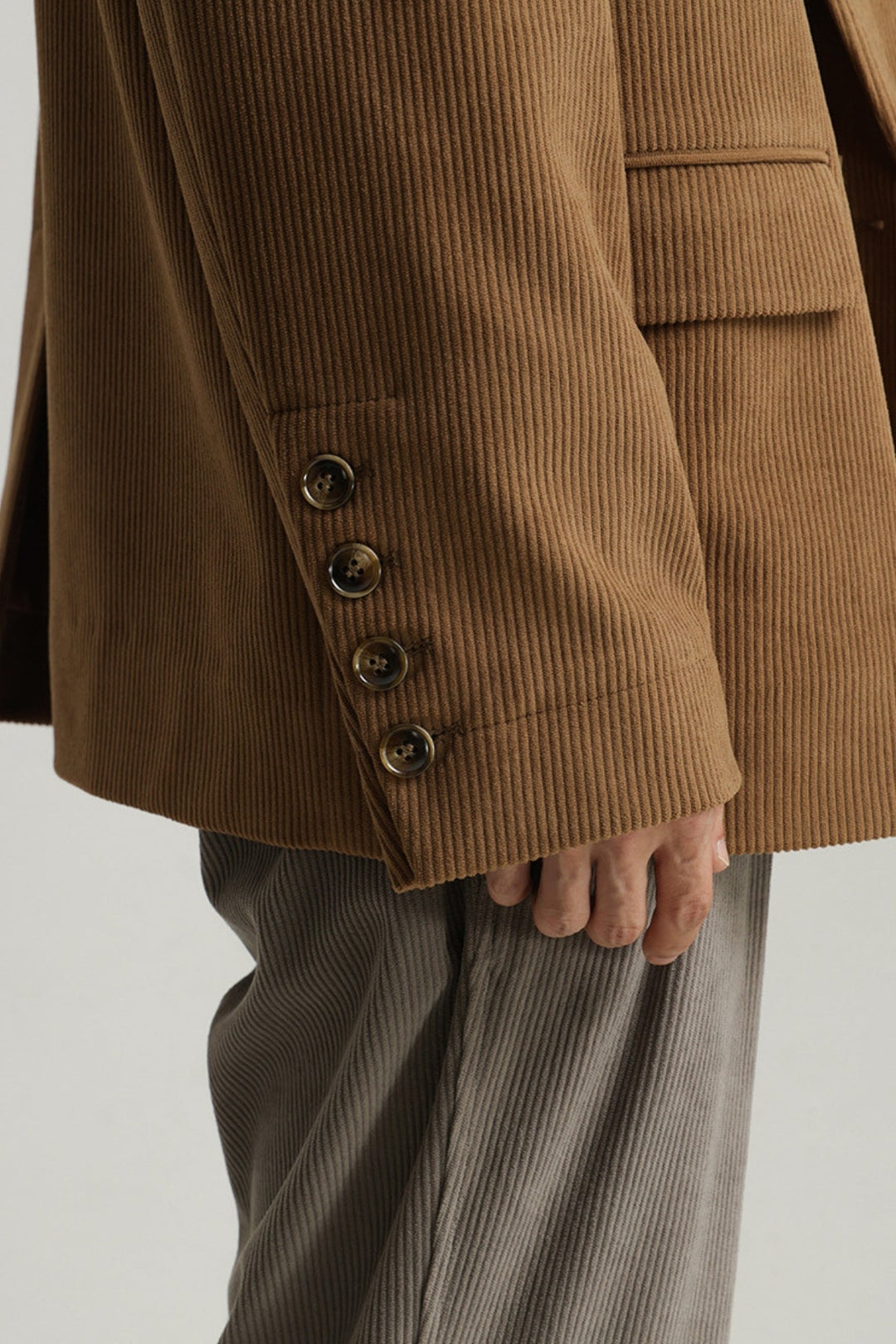 MV Heavy Corduroy Blended Casual Suit Jacket