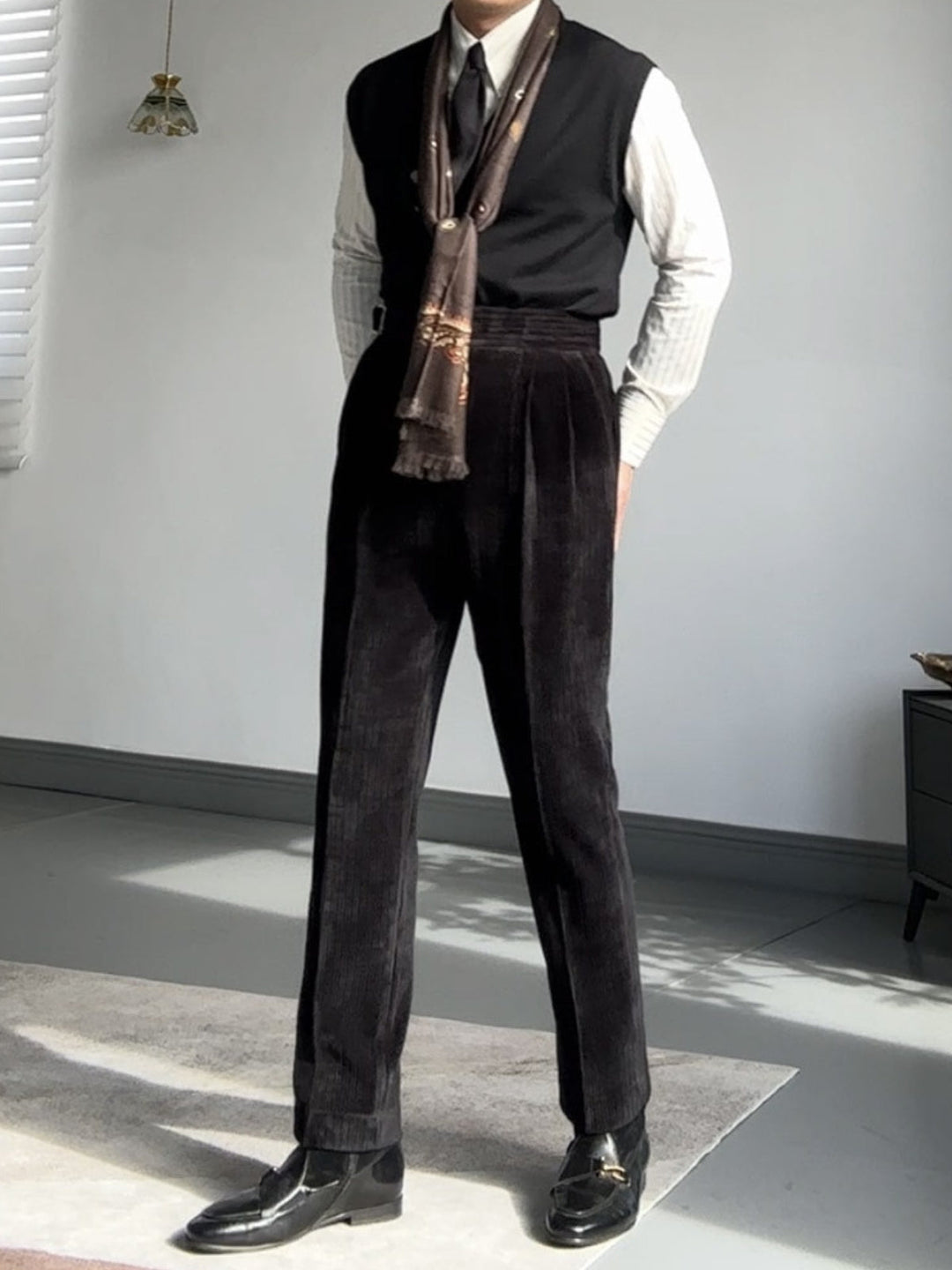 MV Gurkha Drape Straight Trousers