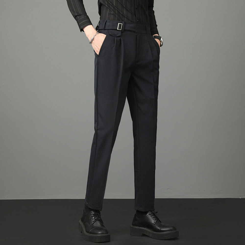 MV Naples Slim-Fit Suit Trousers