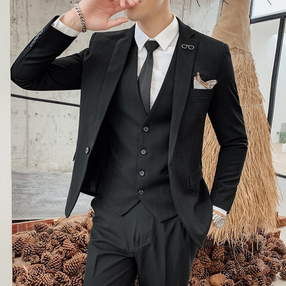 MV Classic Three-Piece Business Suit