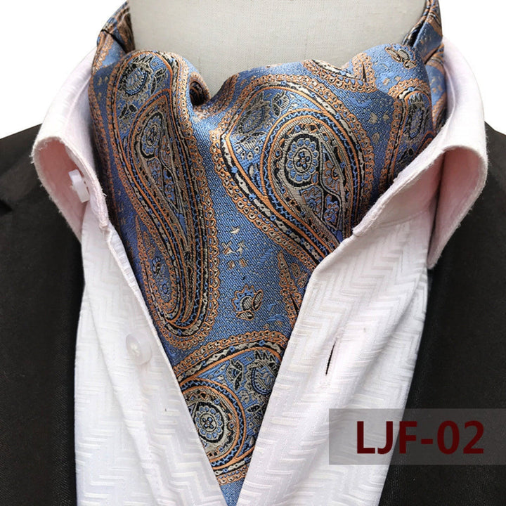 MV Jacquard Suit Collar Scarf