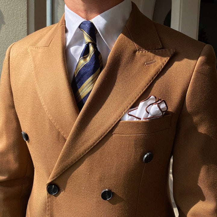 MV Double Breasted Slim Fit Jacket