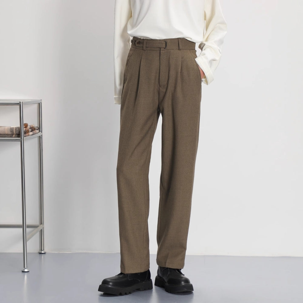MV High-End Drape Straight Suit Pants