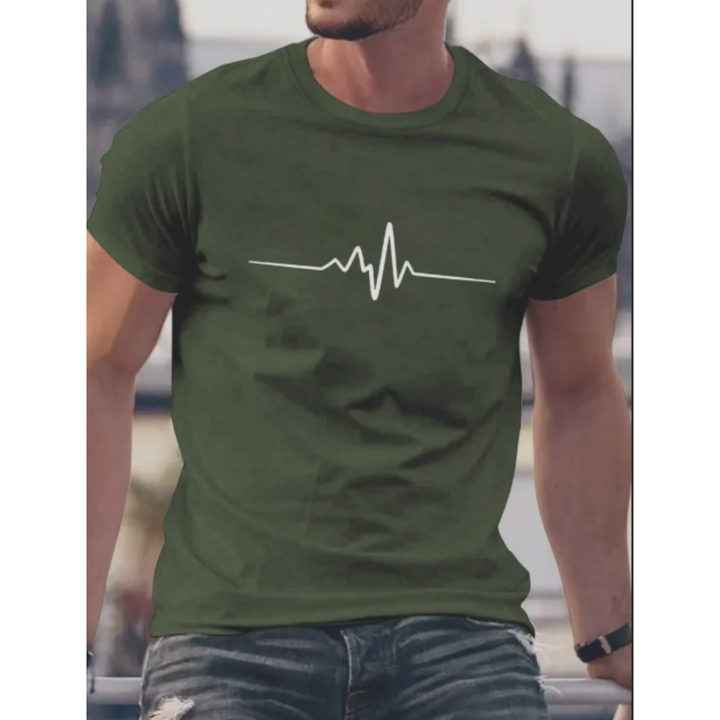 Antonio | Modern Graphic Print Slim fit T shirt