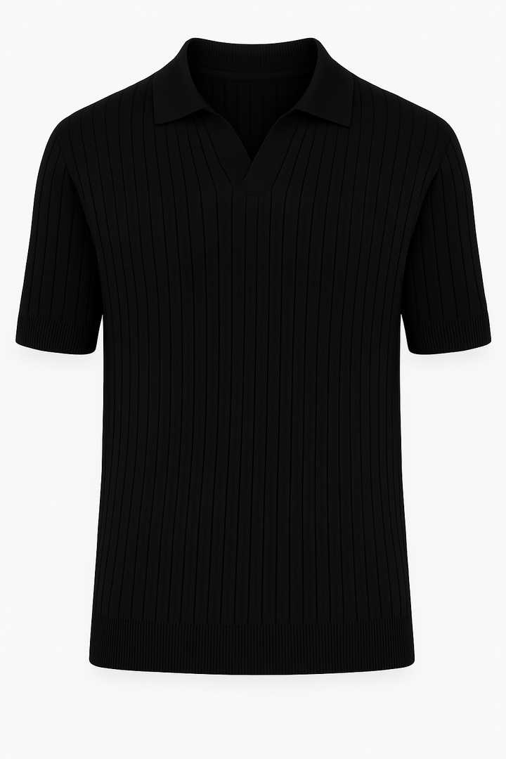MV Athletic Fit Knitted Polo Shirt