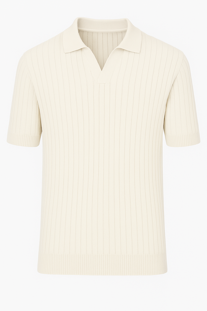 MV Athletic Fit Knitted Polo Shirt