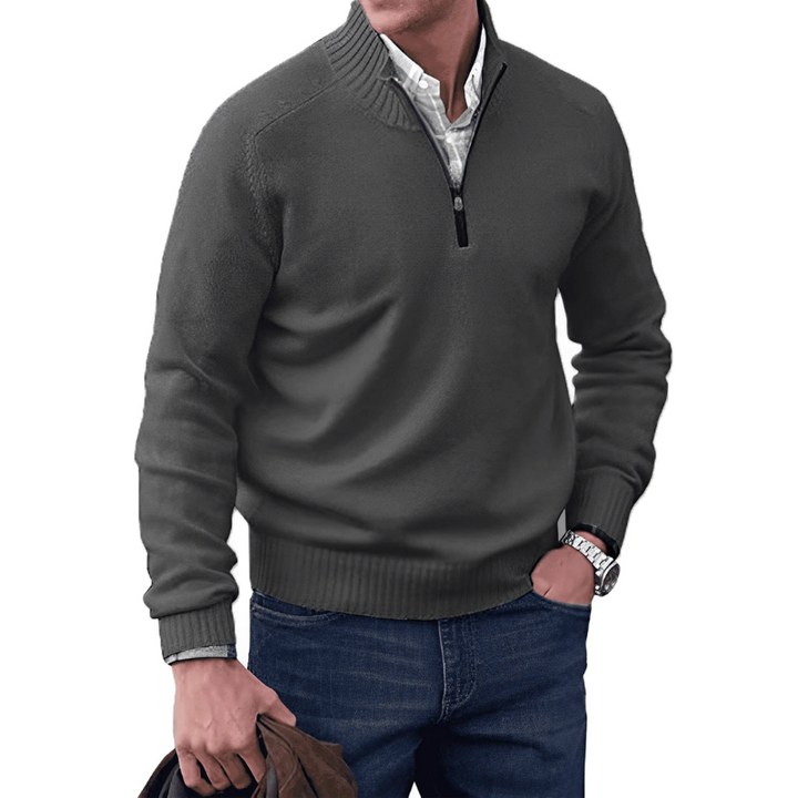Noah™ | Cashmere Zipper Sweater