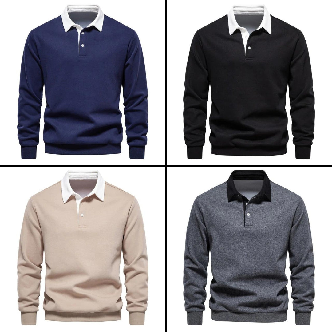 Connor™ | Polo Sweater