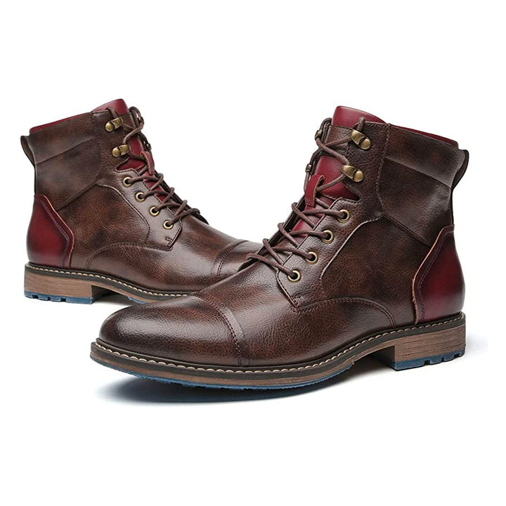 Cris™ | premium leather oxford boots