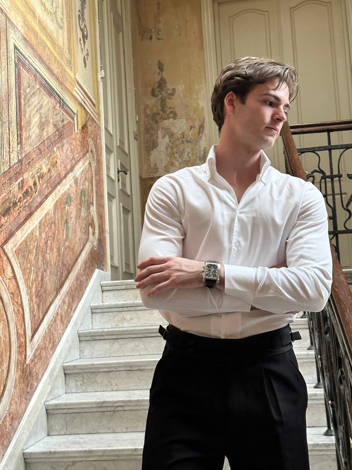 MV Italian Athletic V-Neck Bamboo Shirt