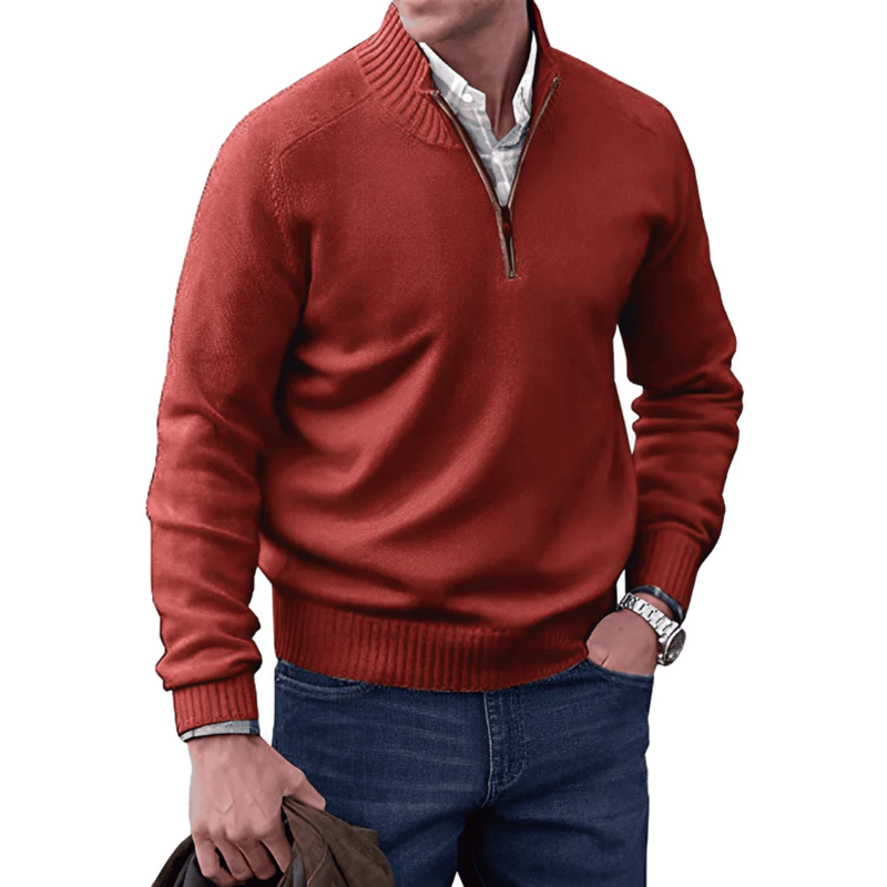 Noah™ | Cashmere Zipper Sweater