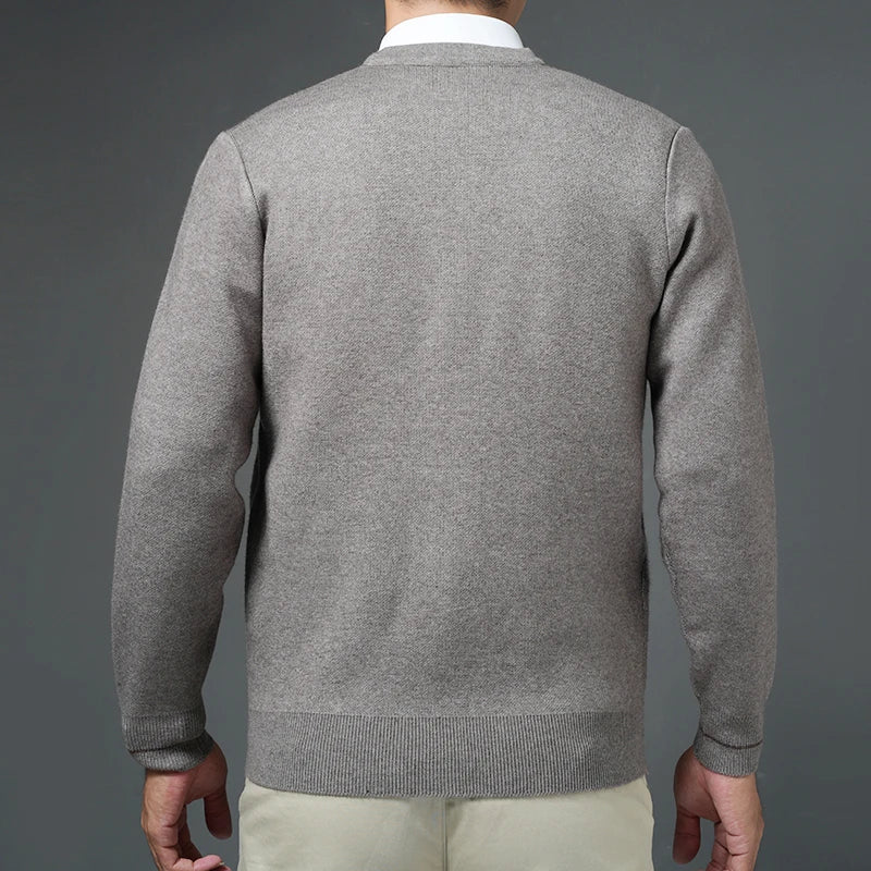 Leo™ | V-Neck Wool Sweater
