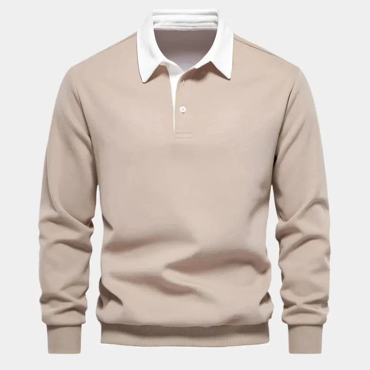 Ashton | Long-sleeved polo shirt
