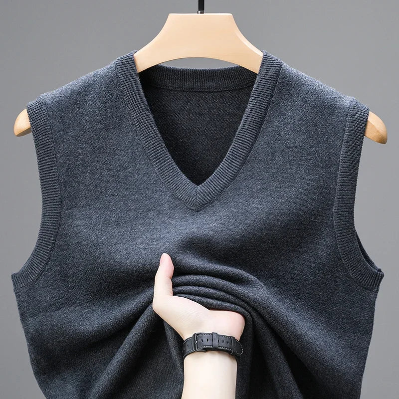 Carter™ | Cashmere Blend Knit Vest