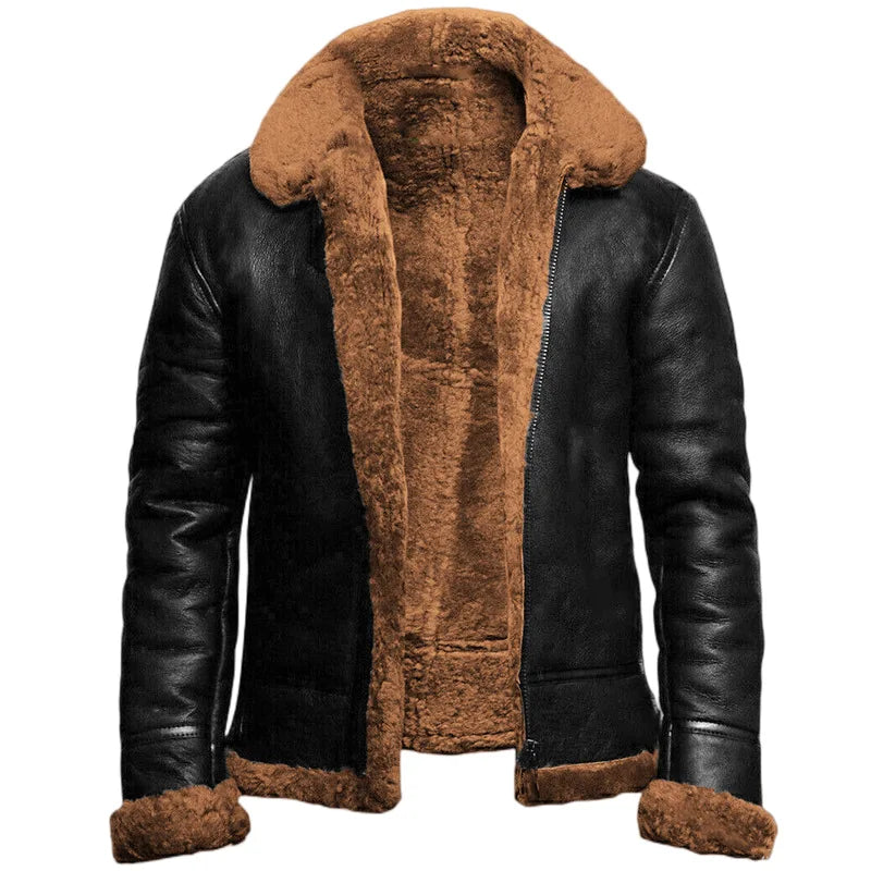 Rivi™ - Robust Leather Winter Jacket | Last Day 80% Off!