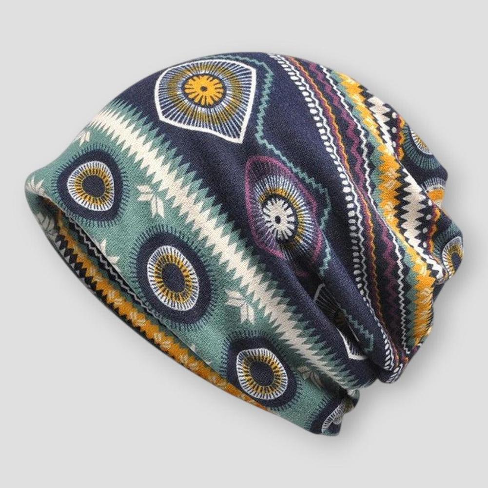 Saint Morris Graphic Beanie Scarf
