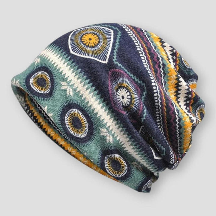 Saint Morris Graphic Beanie Scarf