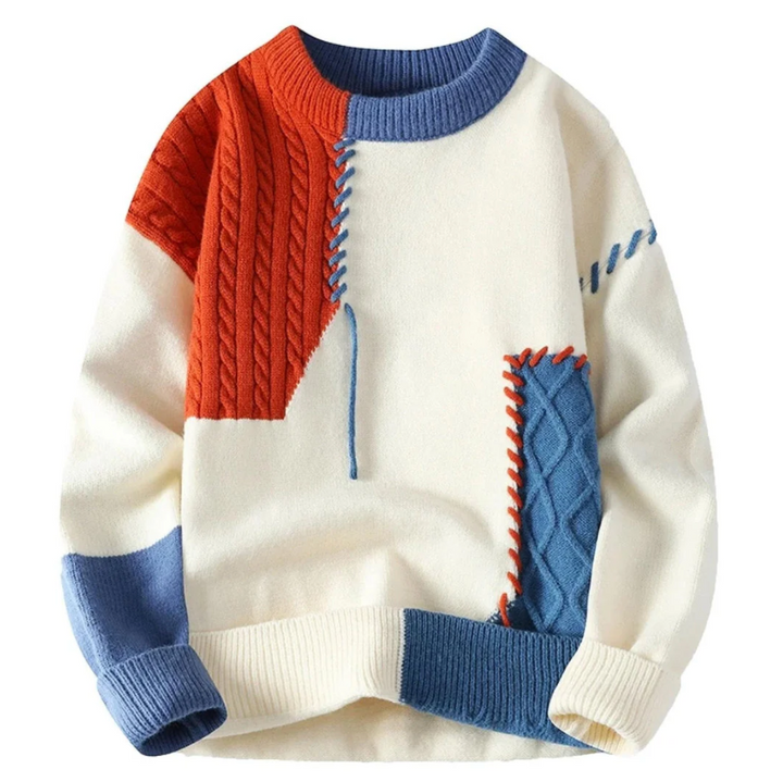 Cascade™ Patchwork Sweater