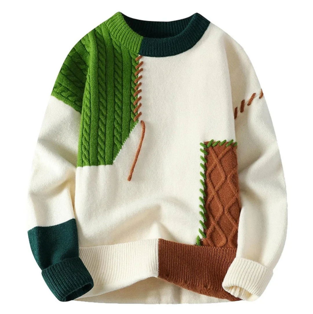Cascade™ Patchwork Sweater