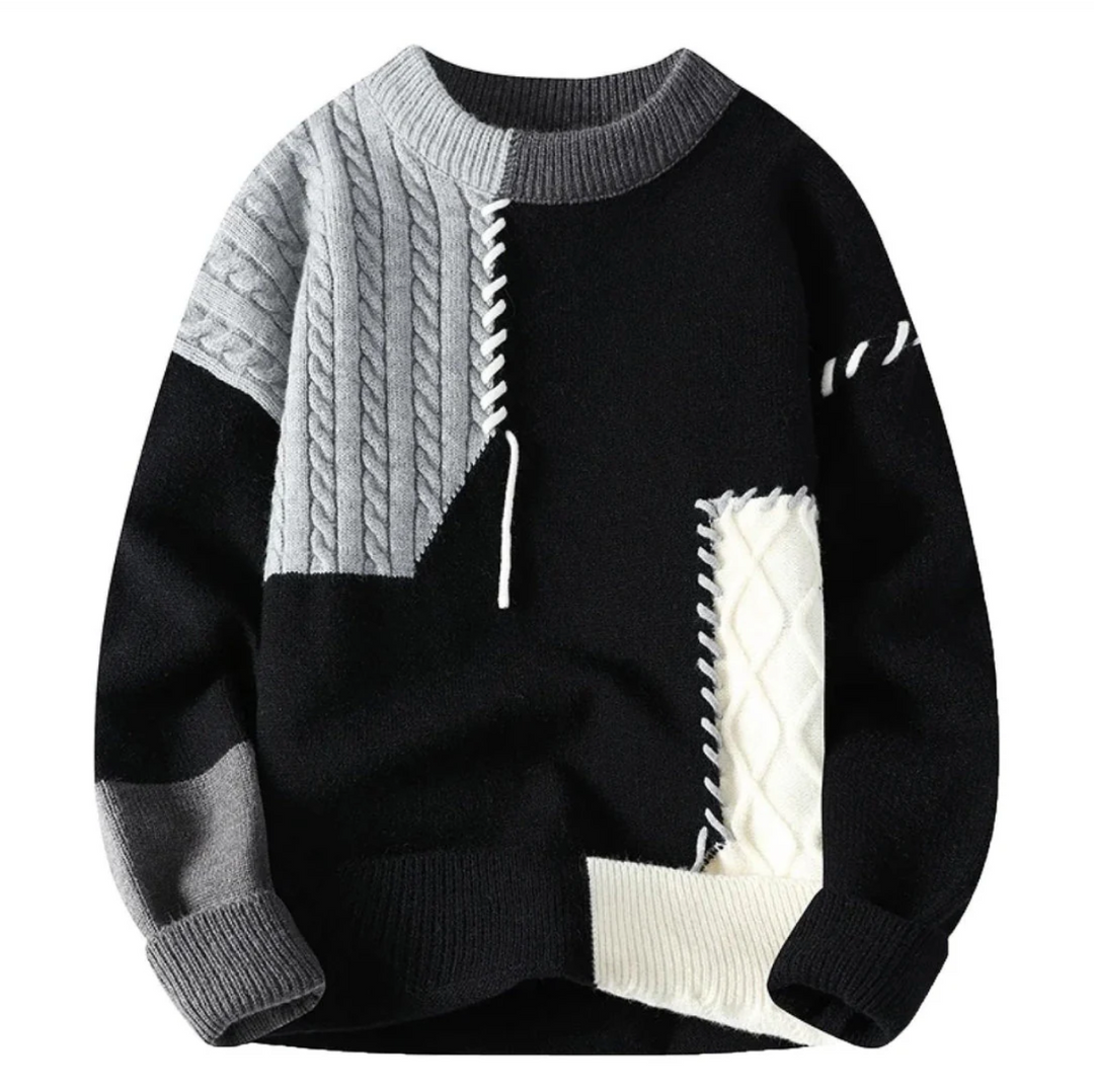 Cascade™ Patchwork Sweater