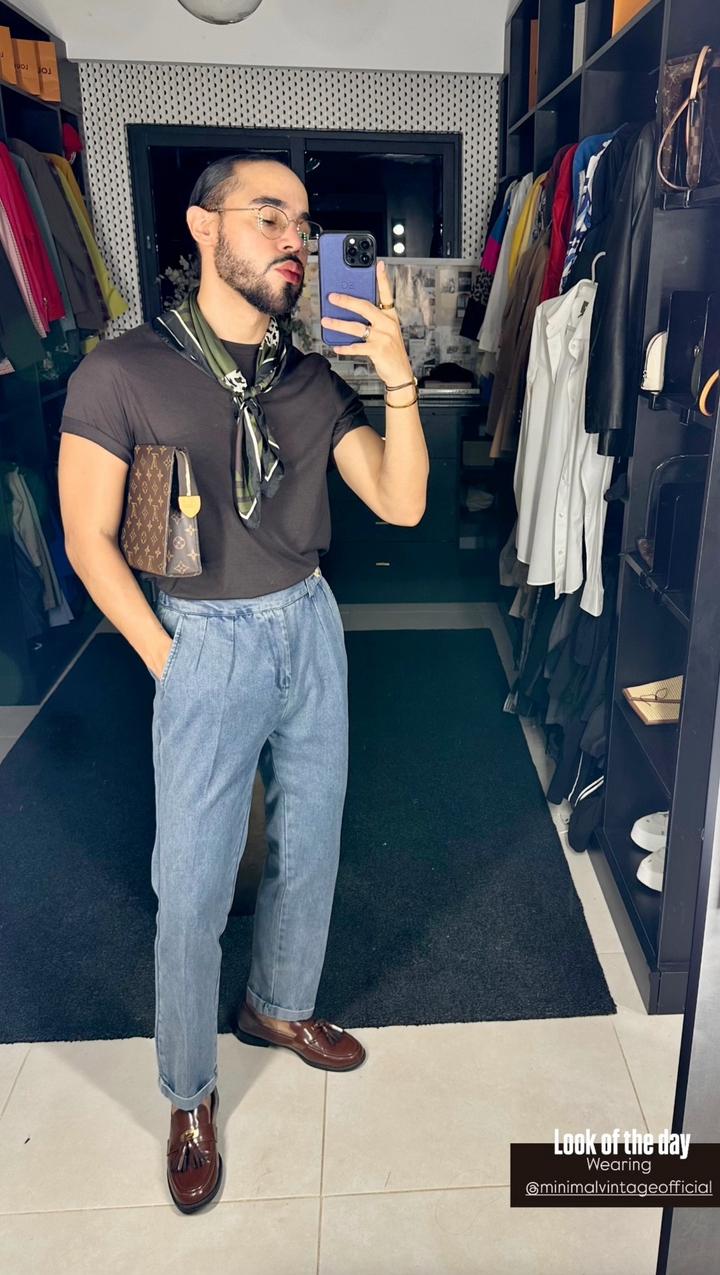 MV Vintage High-Waisted Straight Jeans