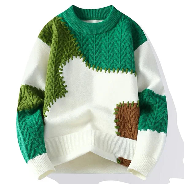 Lumé™ Patchwork Knitwear