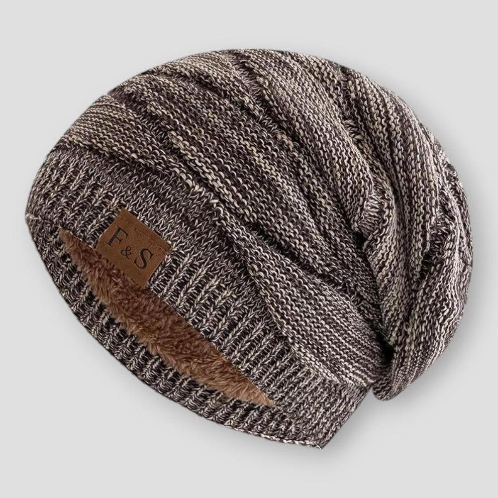 Sky Madrid Ely Fleece Lined Knitted Hat