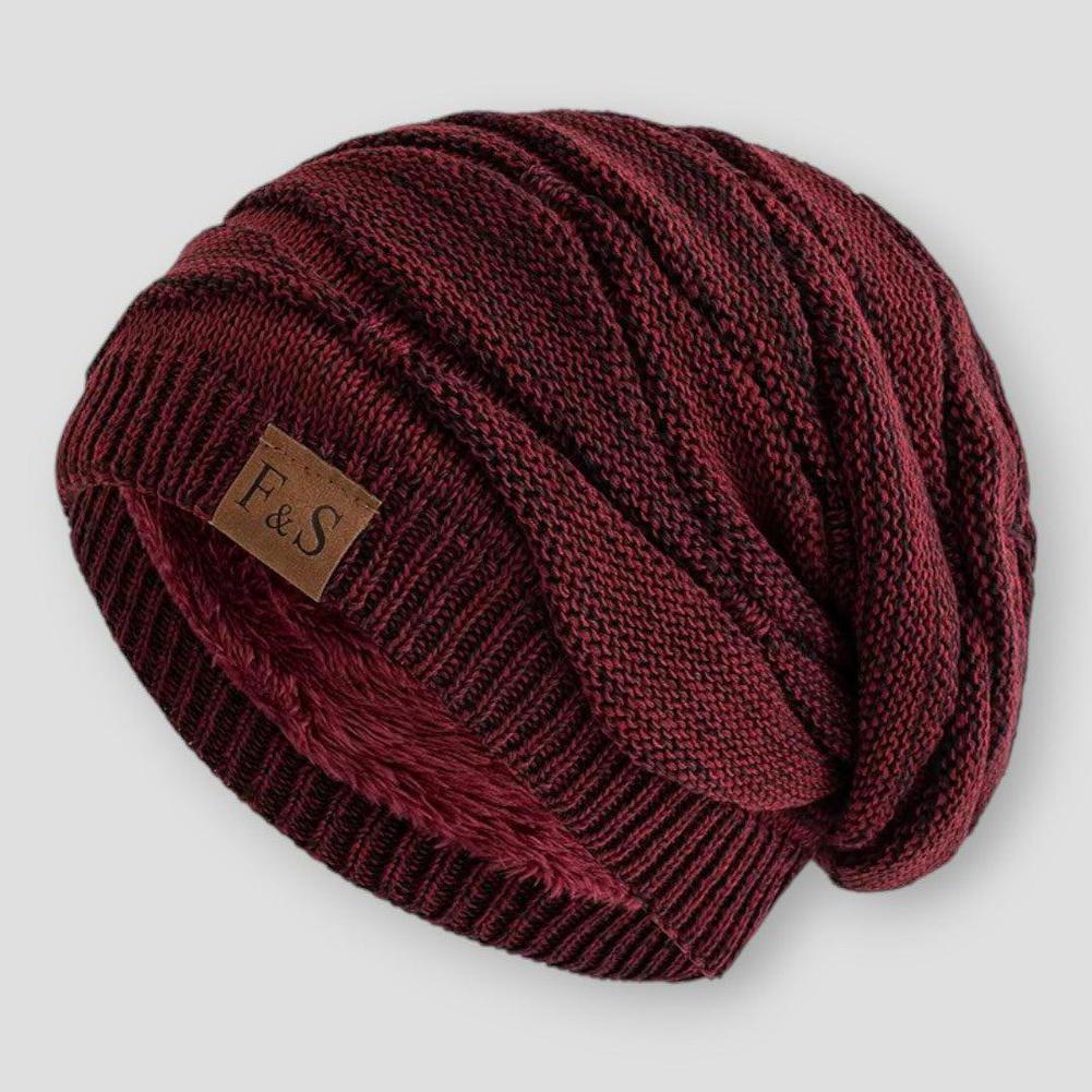 Sky Madrid Ely Fleece Lined Knitted Hat