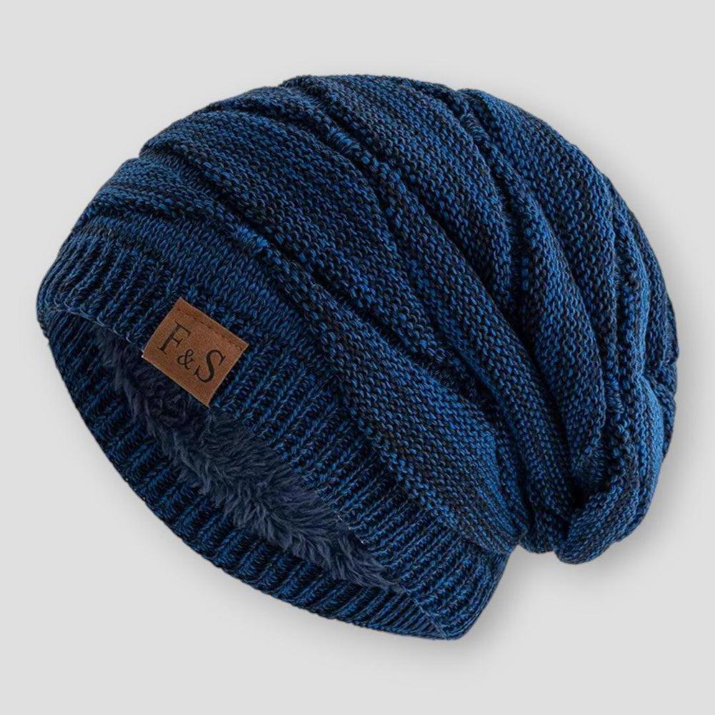 Sky Madrid Ely Fleece Lined Knitted Hat