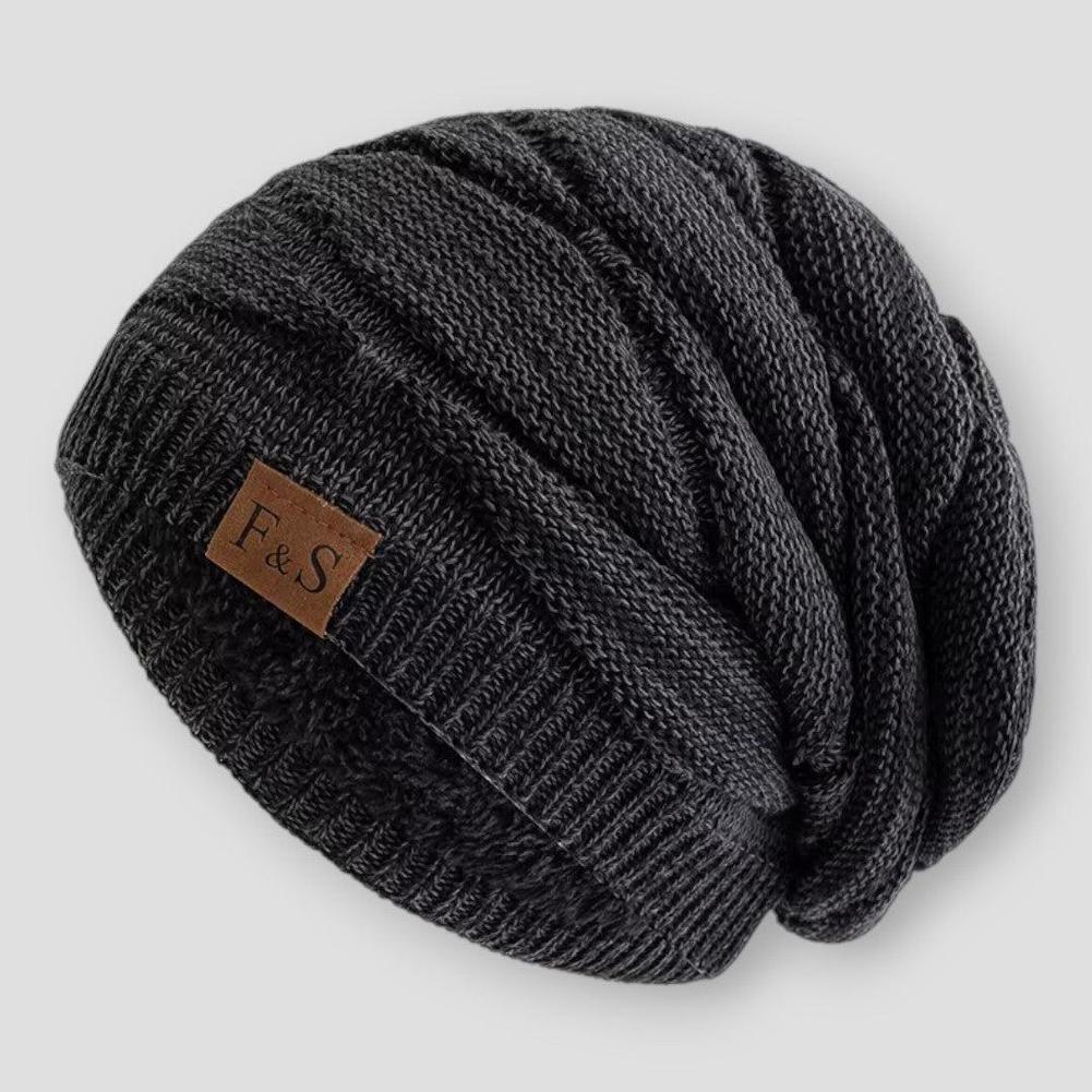 Sky Madrid Ely Fleece Lined Knitted Hat