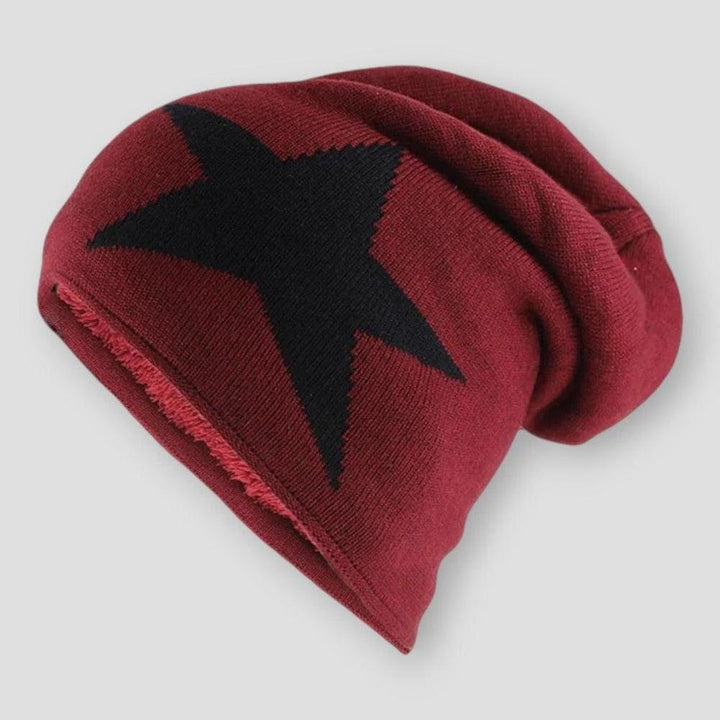 Sky Madrid Zion Slouchy Star Beanie