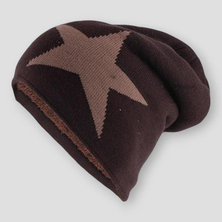 Sky Madrid Zion Slouchy Star Beanie