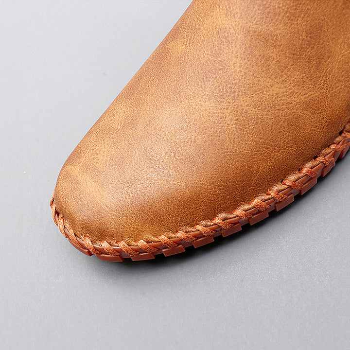Santorini Leather Loafers