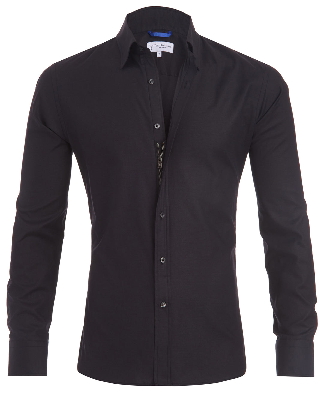 Levi | Men's Zip Fit Shirt – Tailored Comfort, Hidden Zipper Design