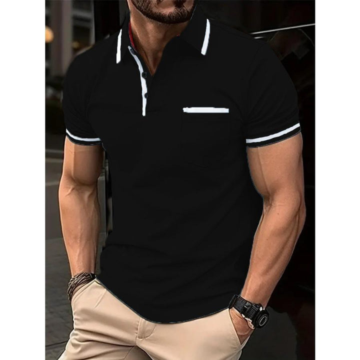 Maison | Timeless Slim Fit with Contrast Trims  Polo Shirt